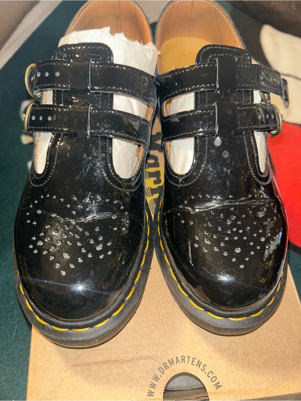 Dr. Martens women’s Black Patent Leather Mary Jane